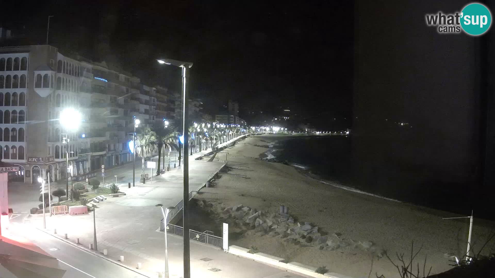 Webcam Lloret de Mar – the main beach – – Costa Brava – Spain