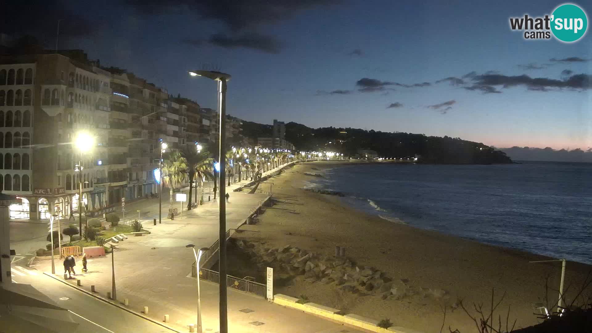 Webcam Lloret de Mar – Plage centrale