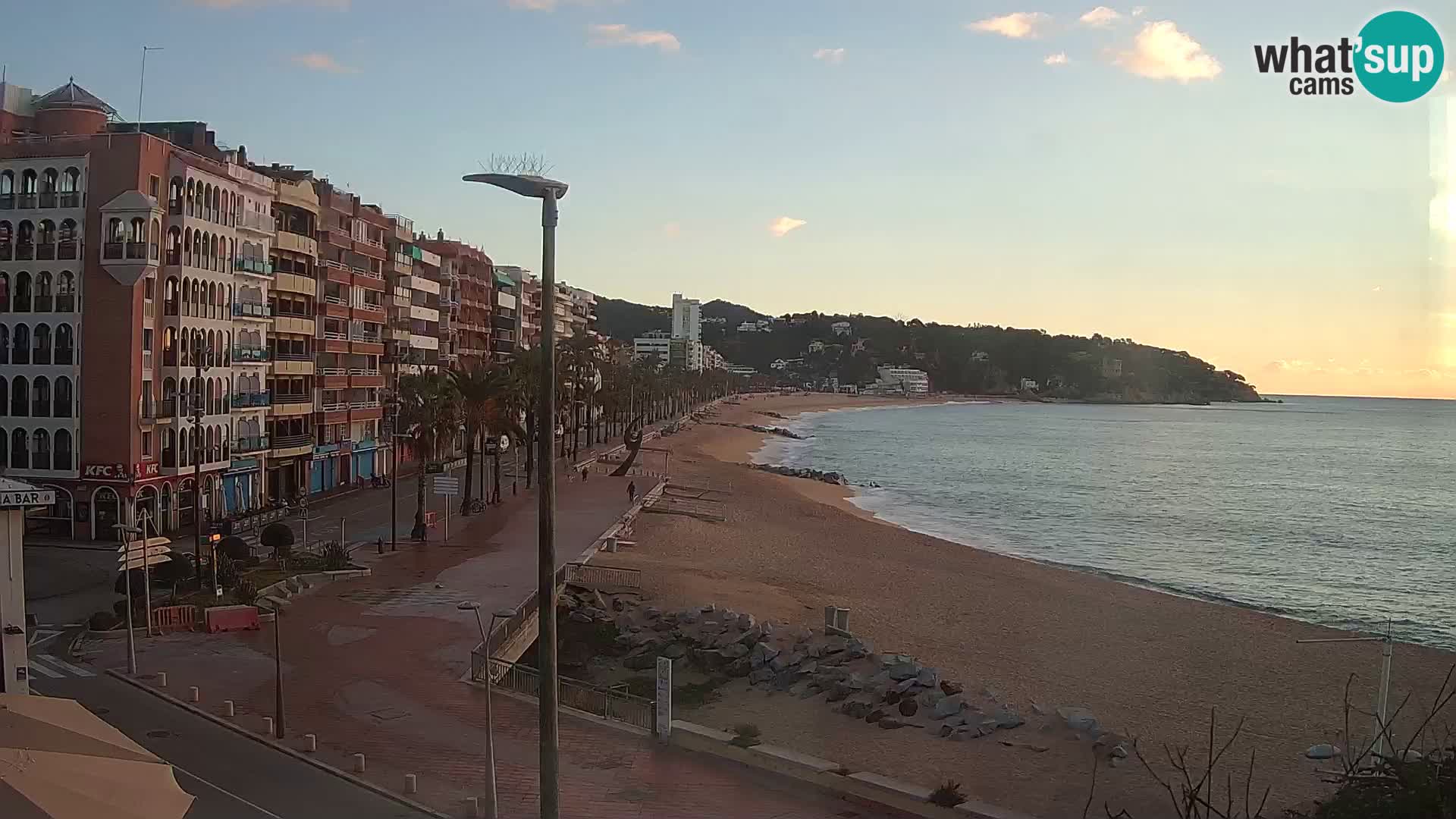 Webcam Lloret de Mar – Central beach