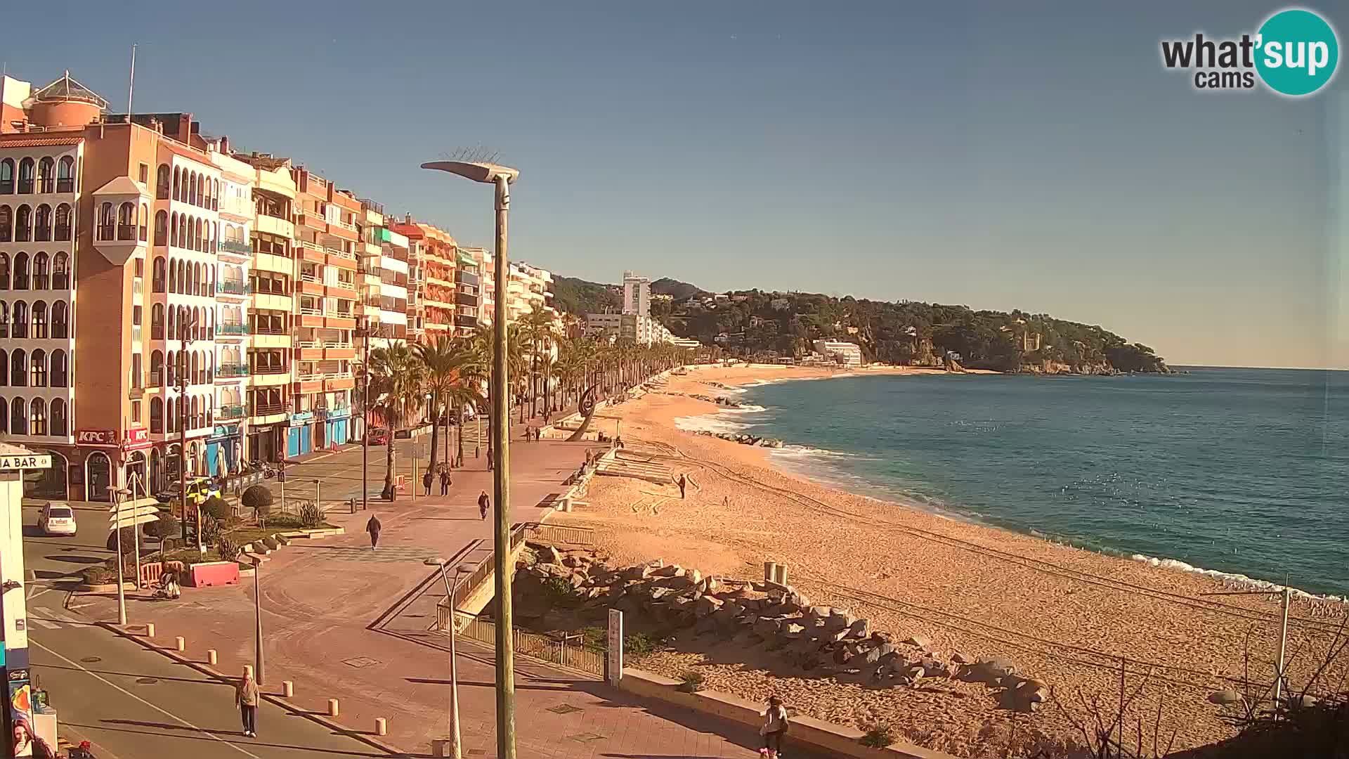 Webcam streaming Lloret de Mar – Plage