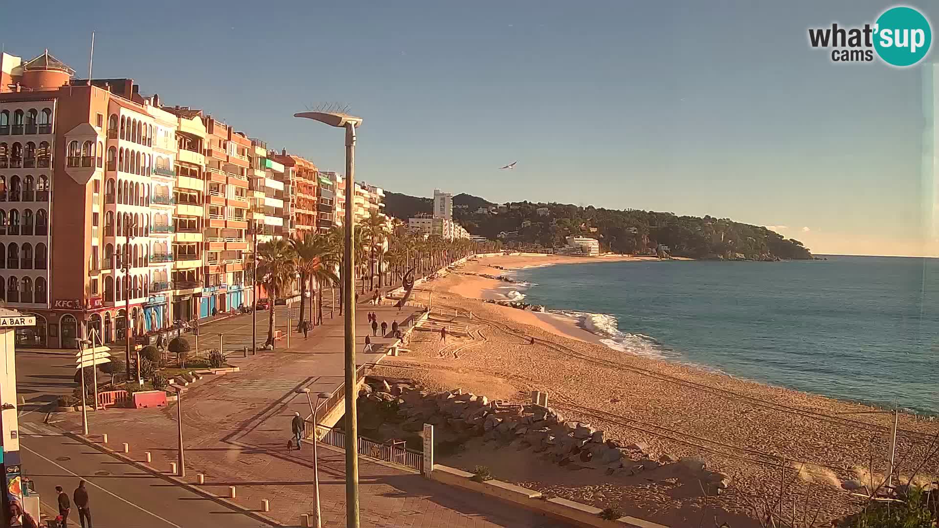 Webcam Live Lloret de Mar – La plage