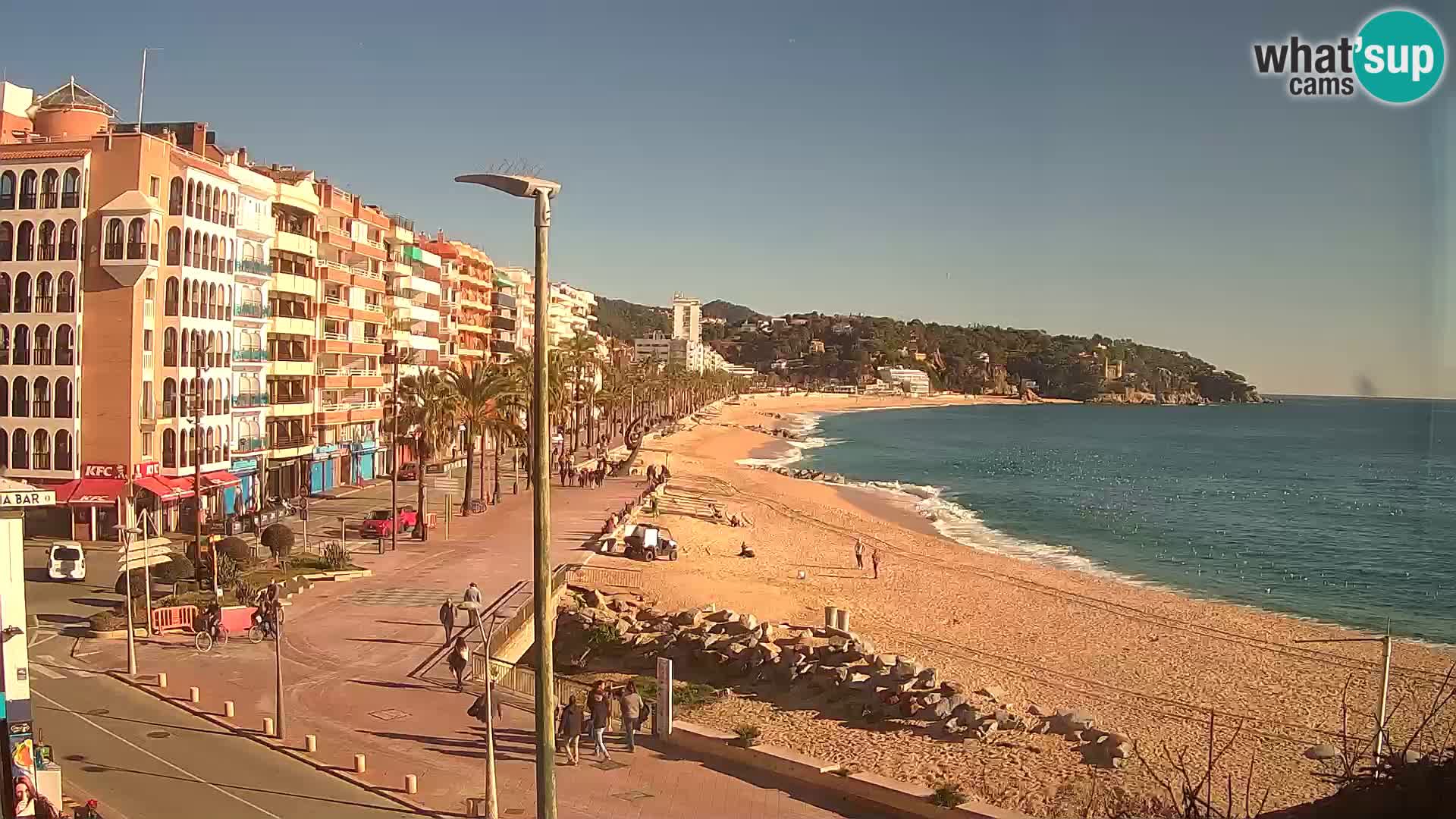 Webcam Lloret de Mar – Središnja plaža