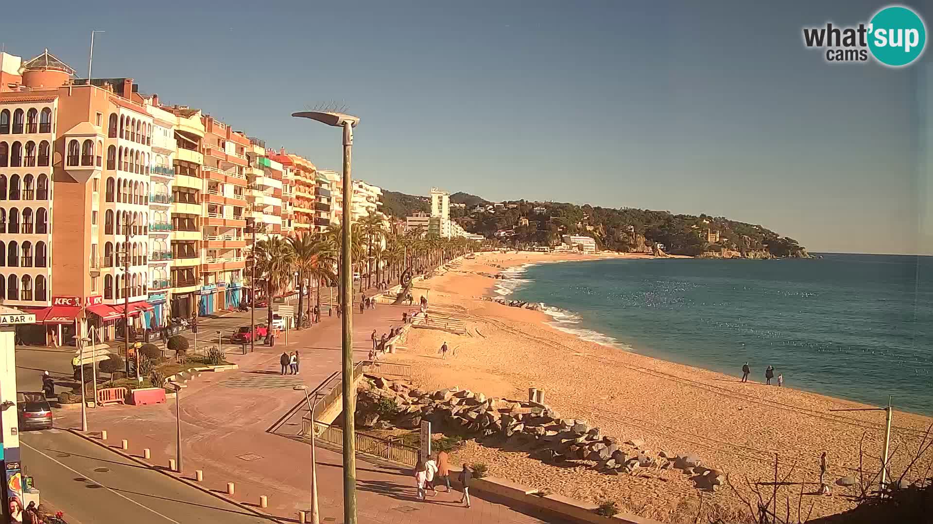 Webcam Lloret de Mar – Plage centrale