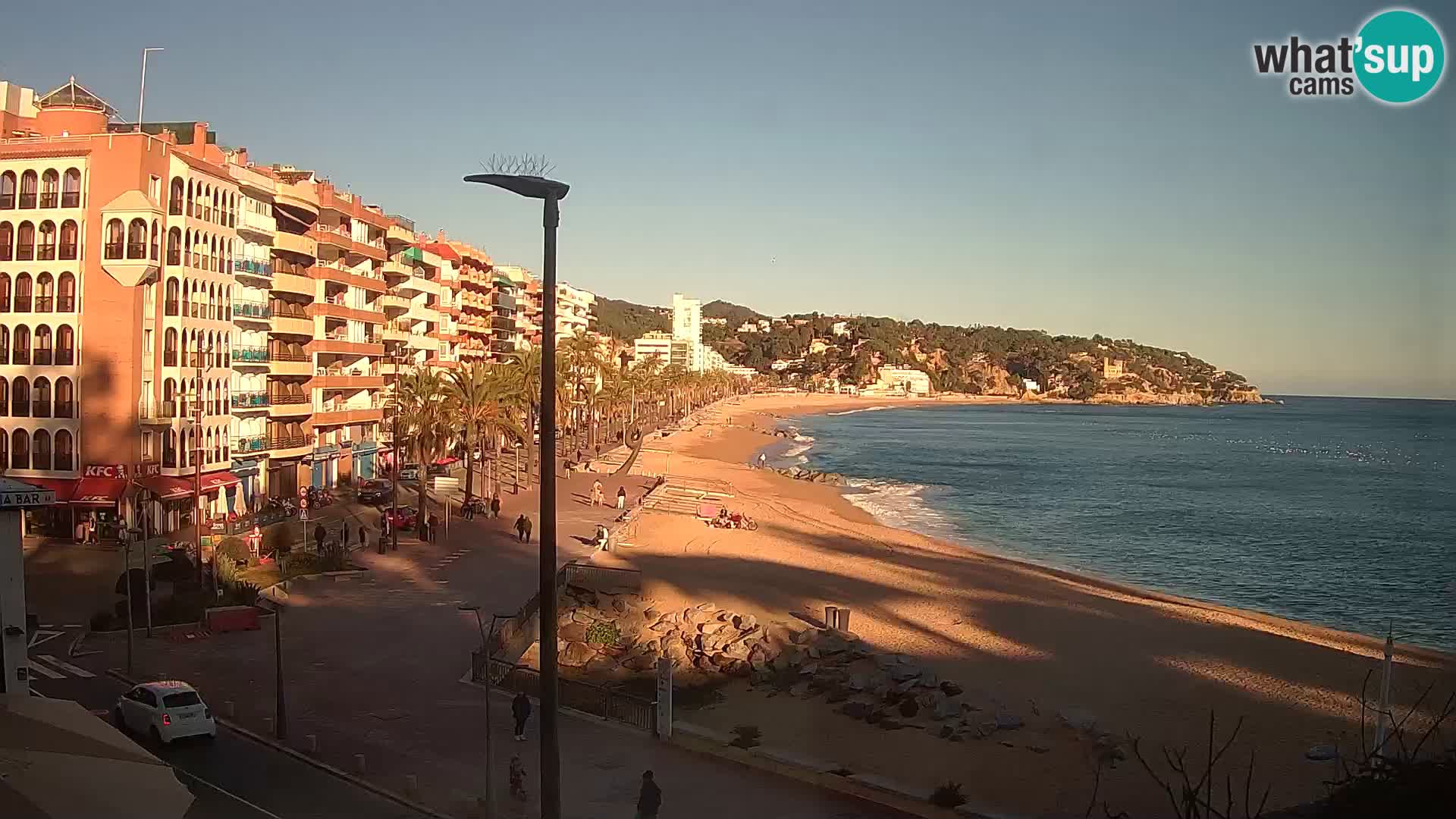 Webcam live Lloret de Mar – la spiaggia principale