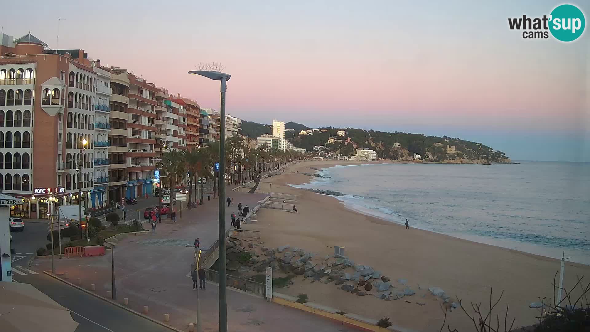 Webcam Lloret de Mar – Plage centrale