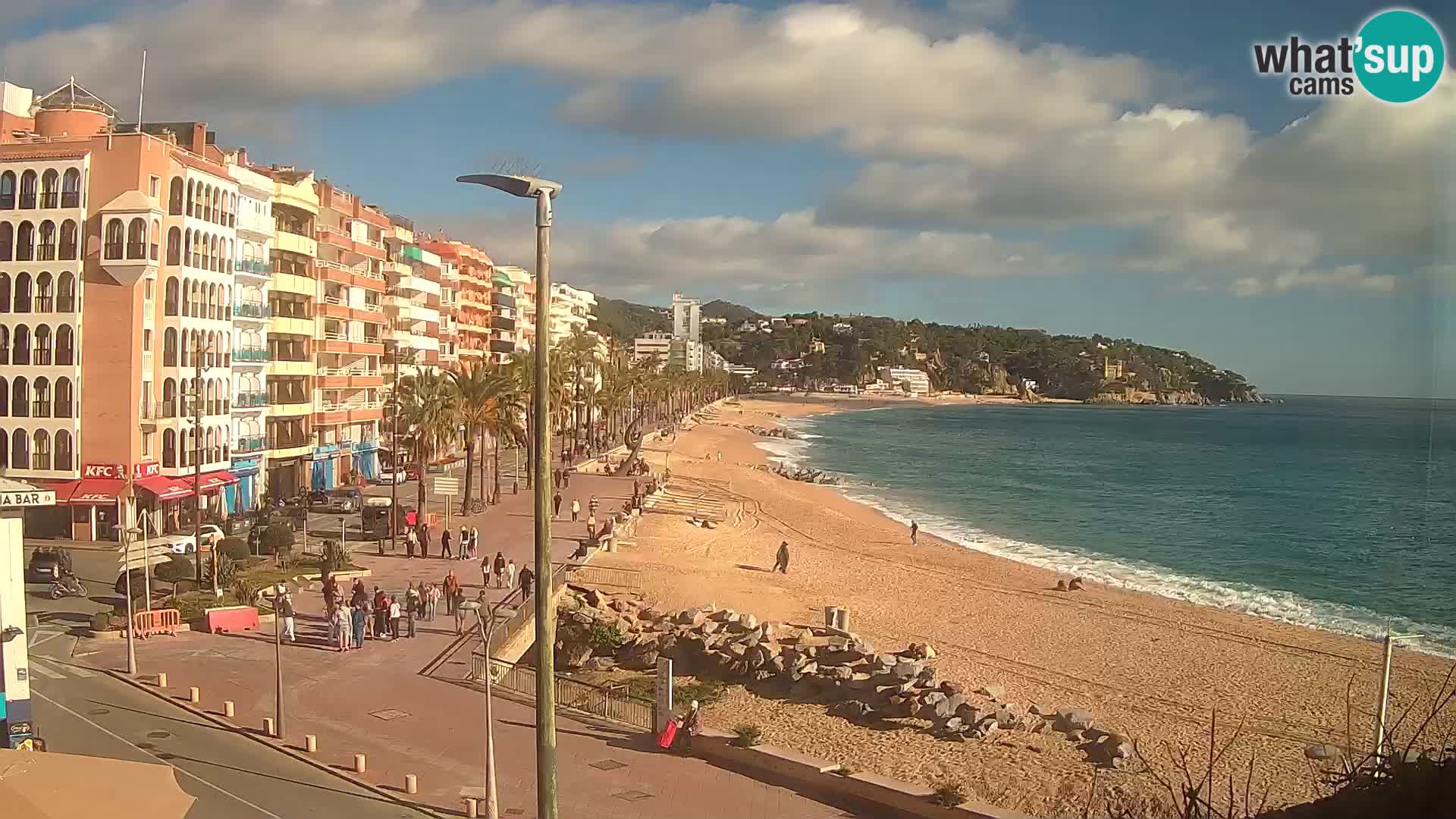 Webcam Lloret de Mar – Spiaggia centrale