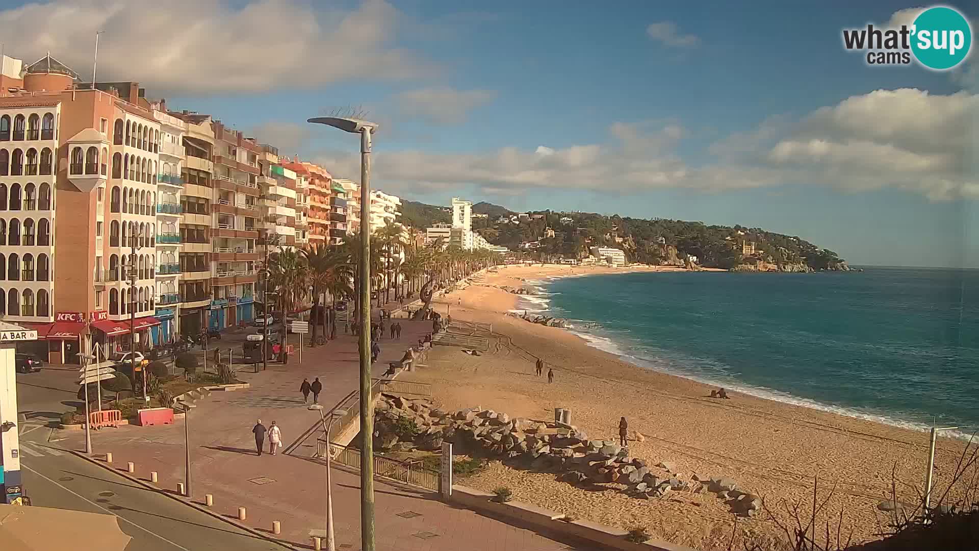 Webcam Live Lloret de Mar – La plage