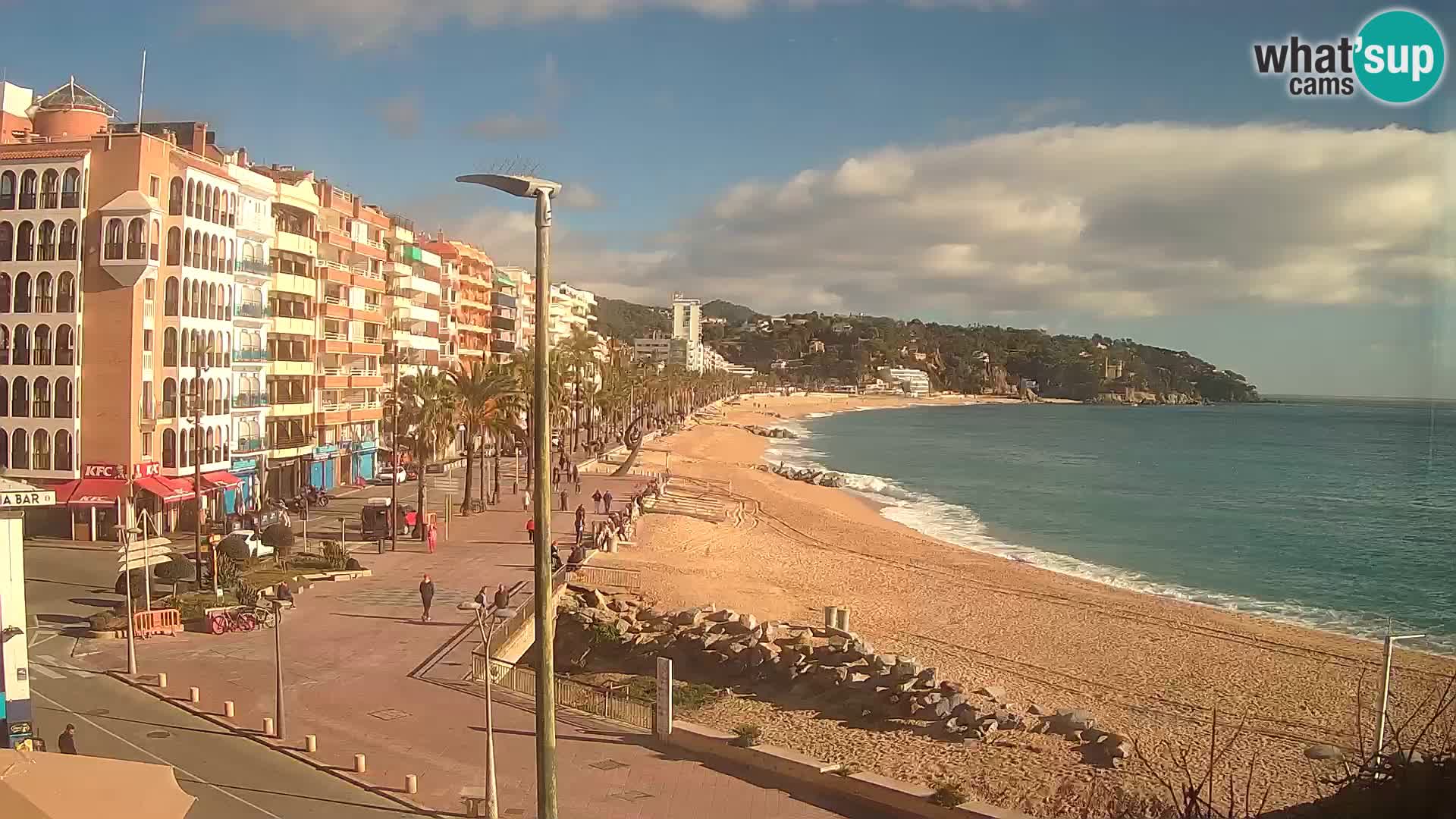 Webcam Lloret de Mar – Spiaggia centrale