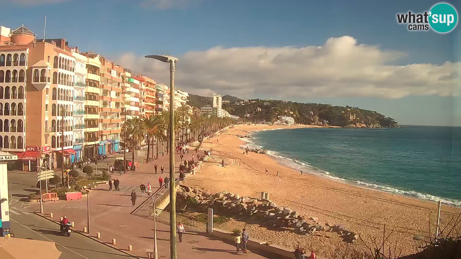 Webcam Lloret de Mar – Spiaggia centrale