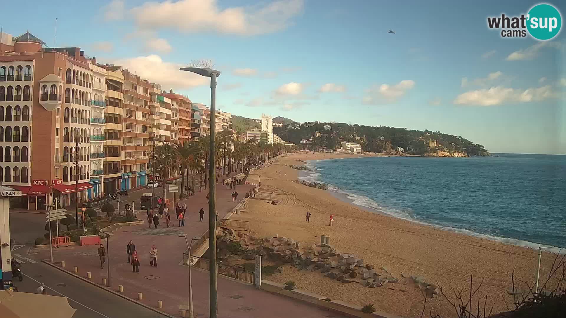 Webcam live Lloret de Mar – la spiaggia principale