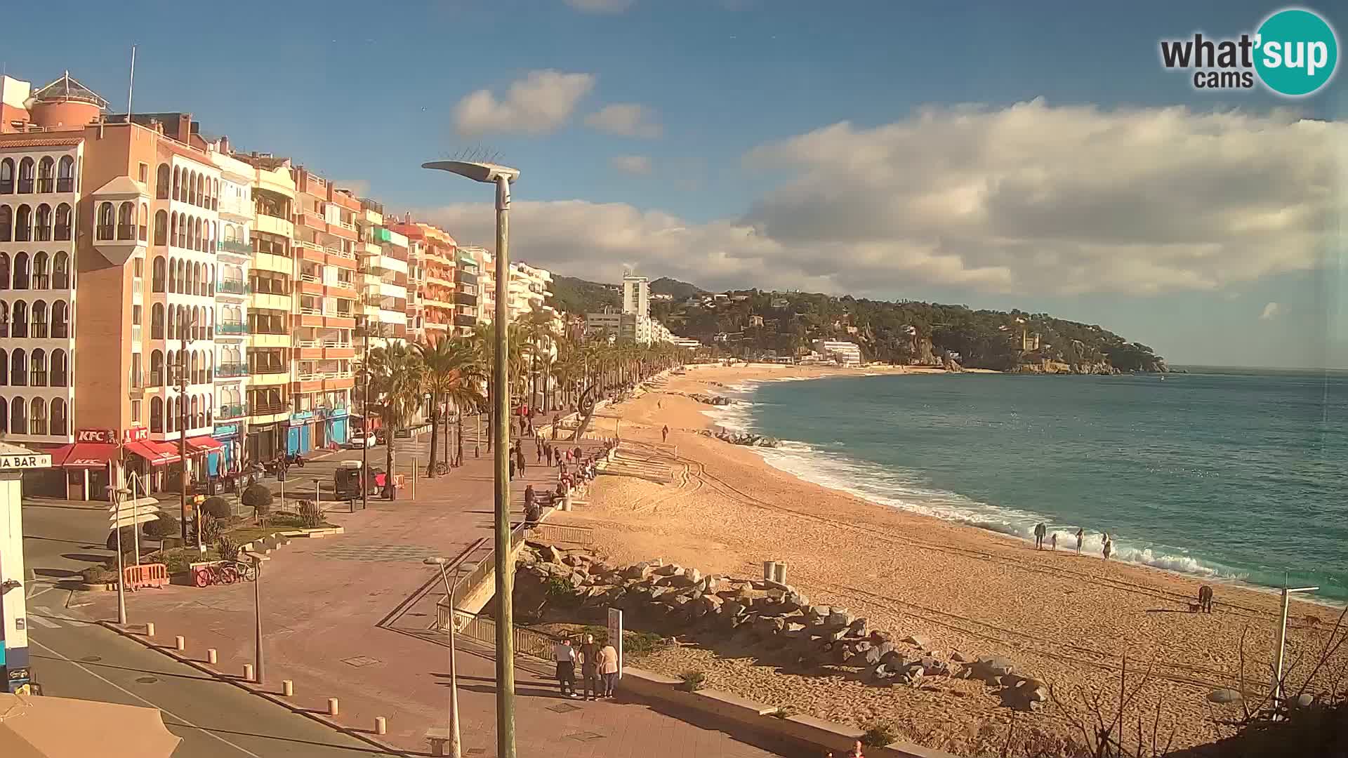 Webcam Lloret de Mar – Spiaggia centrale