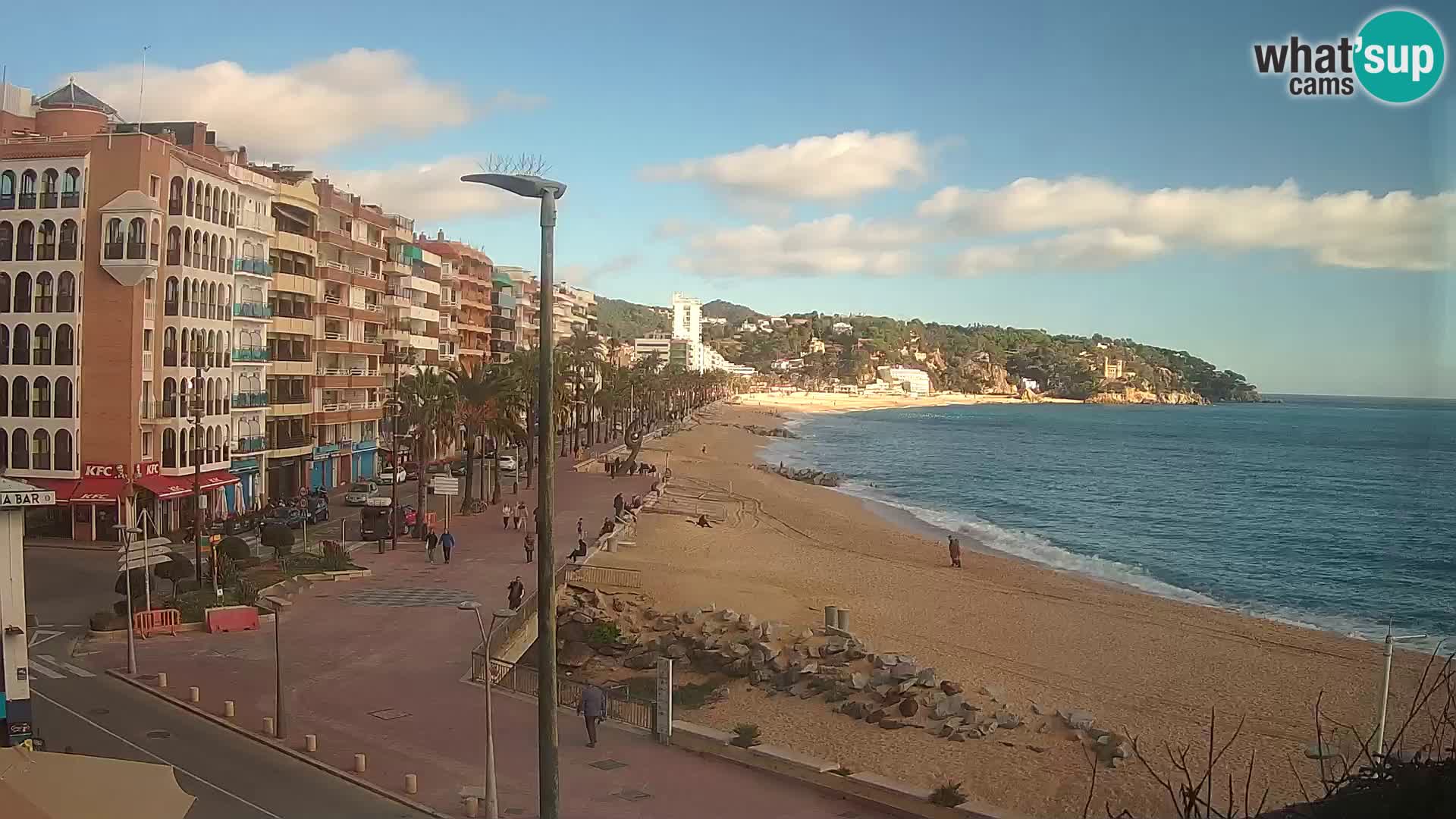 Webcam live Lloret de Mar – la spiaggia principale