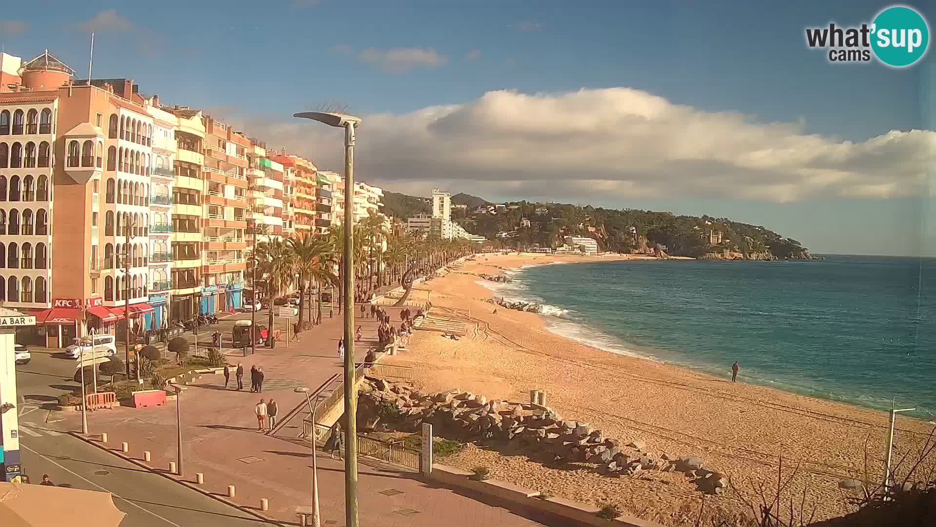 Webcam live Lloret de Mar – la spiaggia principale