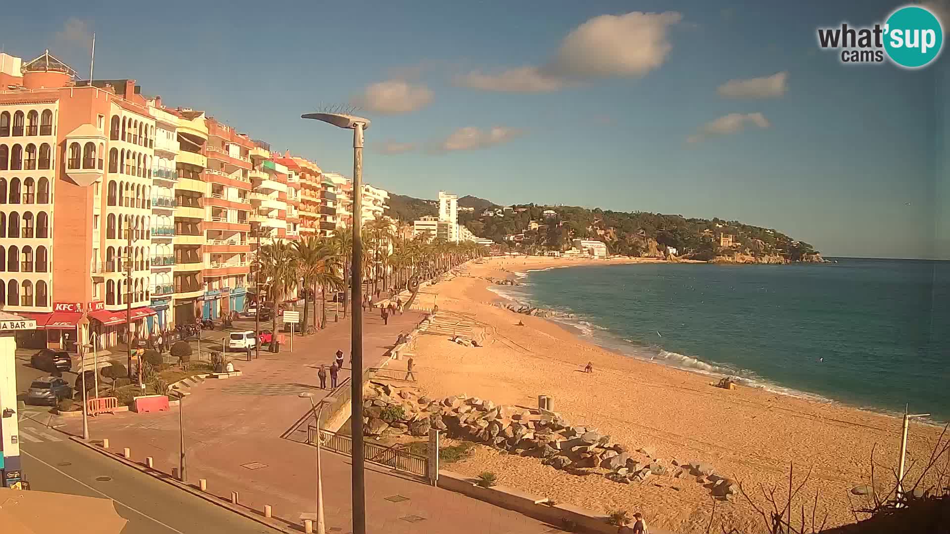 Webcam Live Lloret de Mar – La plage