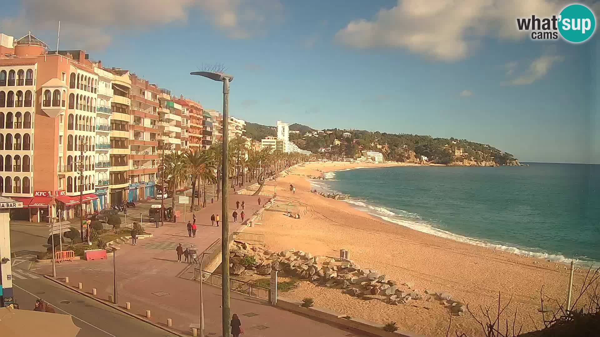 Webcam Lloret de Mar – Plage centrale