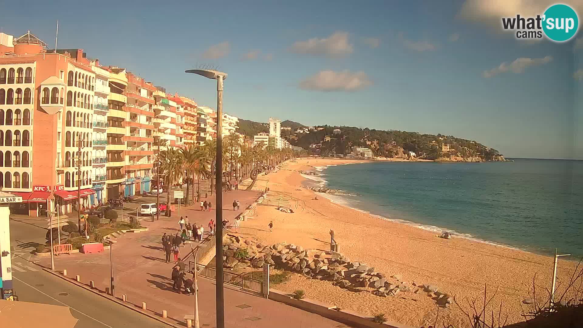 Webcam Lloret de Mar – Središnja plaža