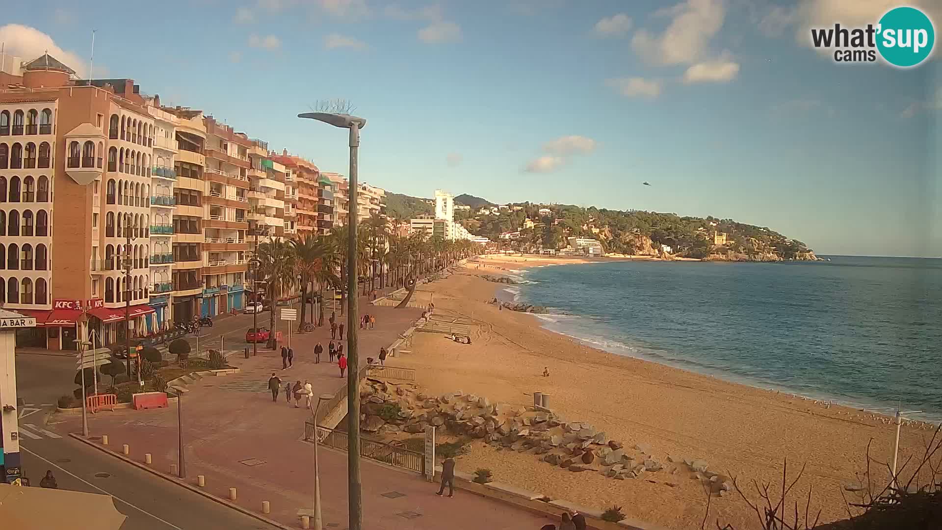 Webcam Lloret de Mar – the beach