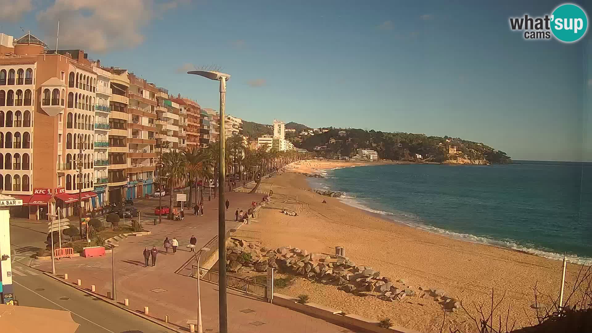 Webcam Lloret de Mar – Osrednja plaža