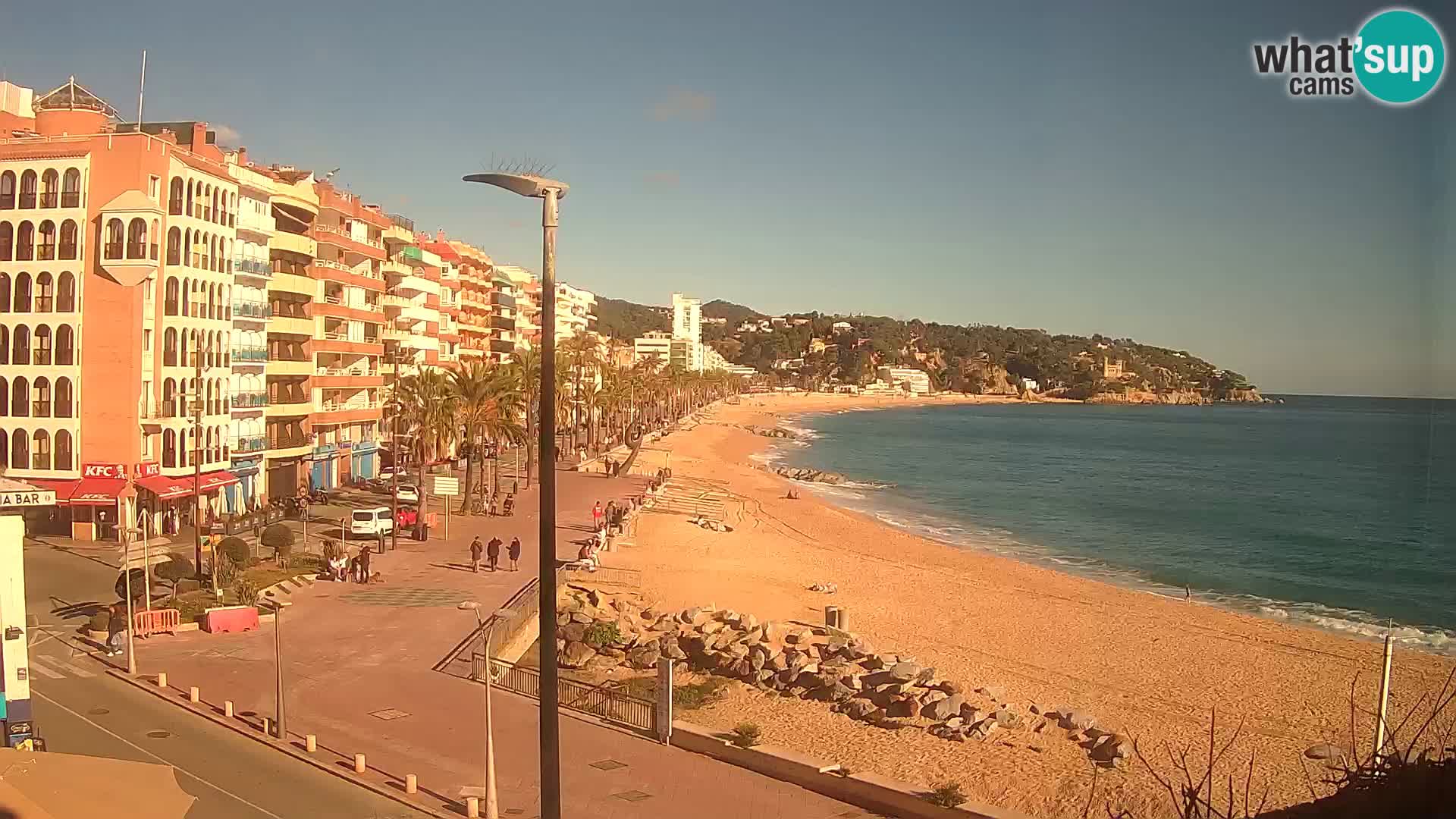 Webcam Lloret de Mar – Plage centrale