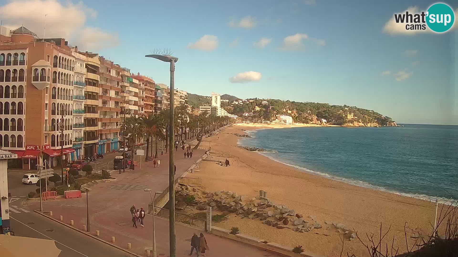 Webcam Lloret de Mar – Central beach