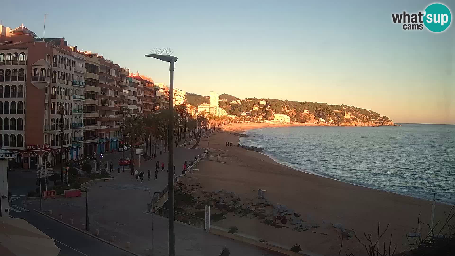 Webcam Lloret de Mar – Osrednja plaža