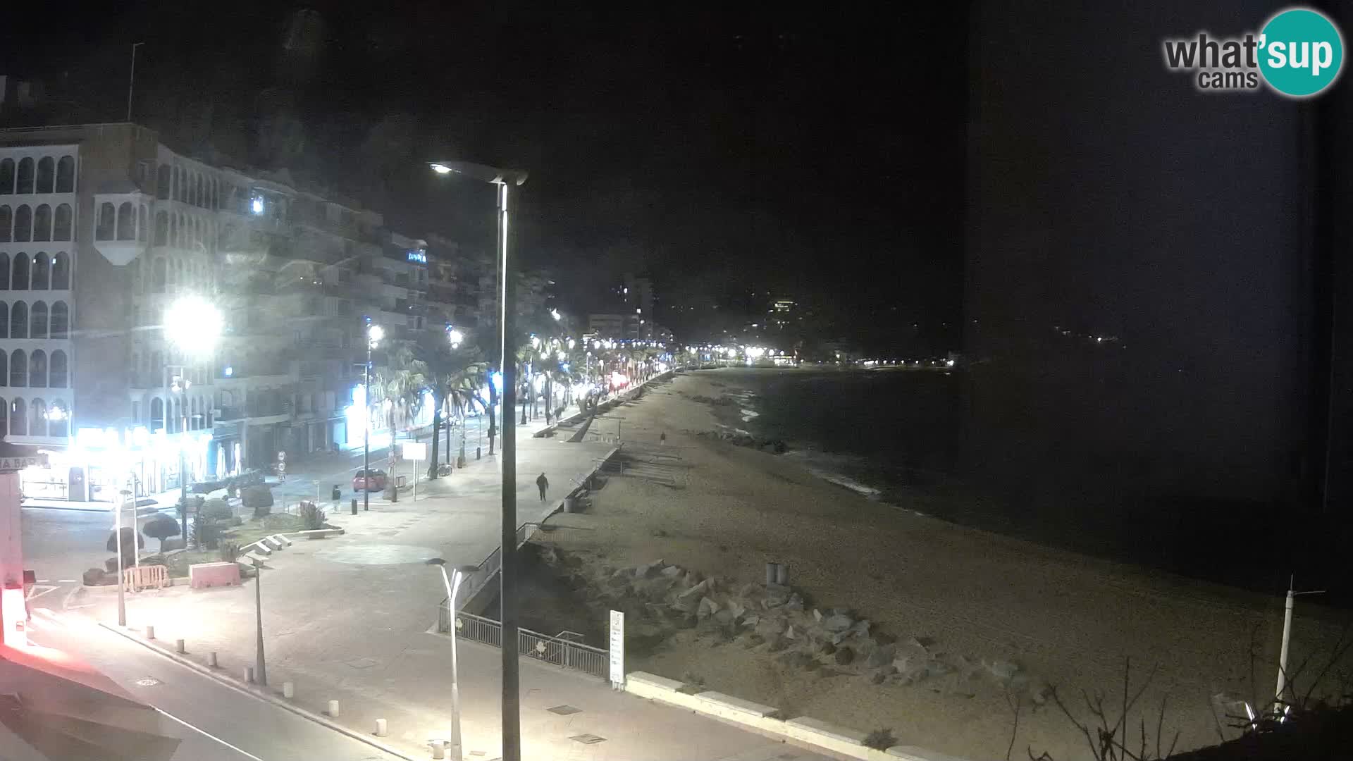 Webcam Lloret de Mar – the main beach – – Costa Brava – Spain