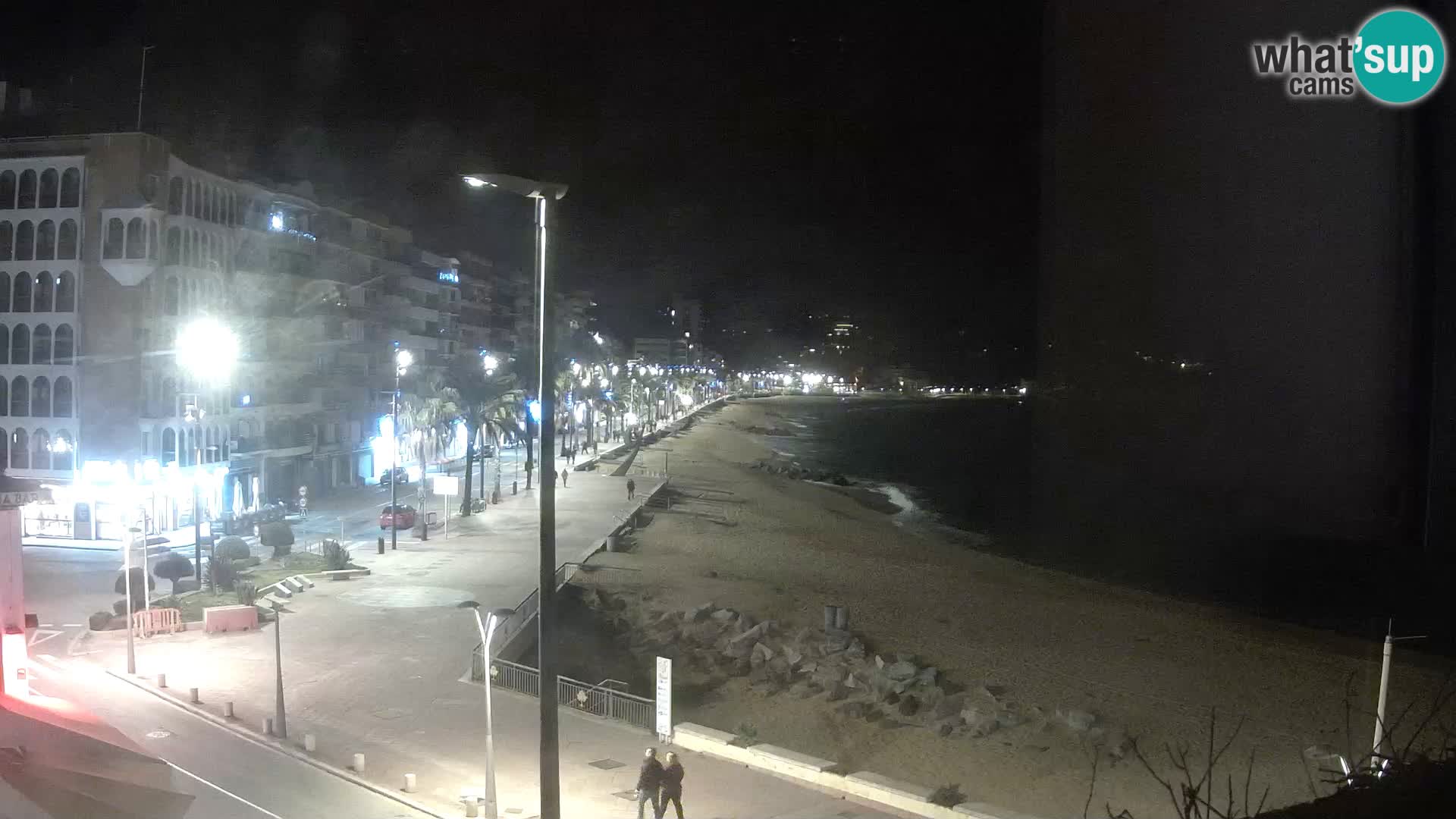 Webcam Lloret de Mar – the main beach – – Costa Brava – Spain