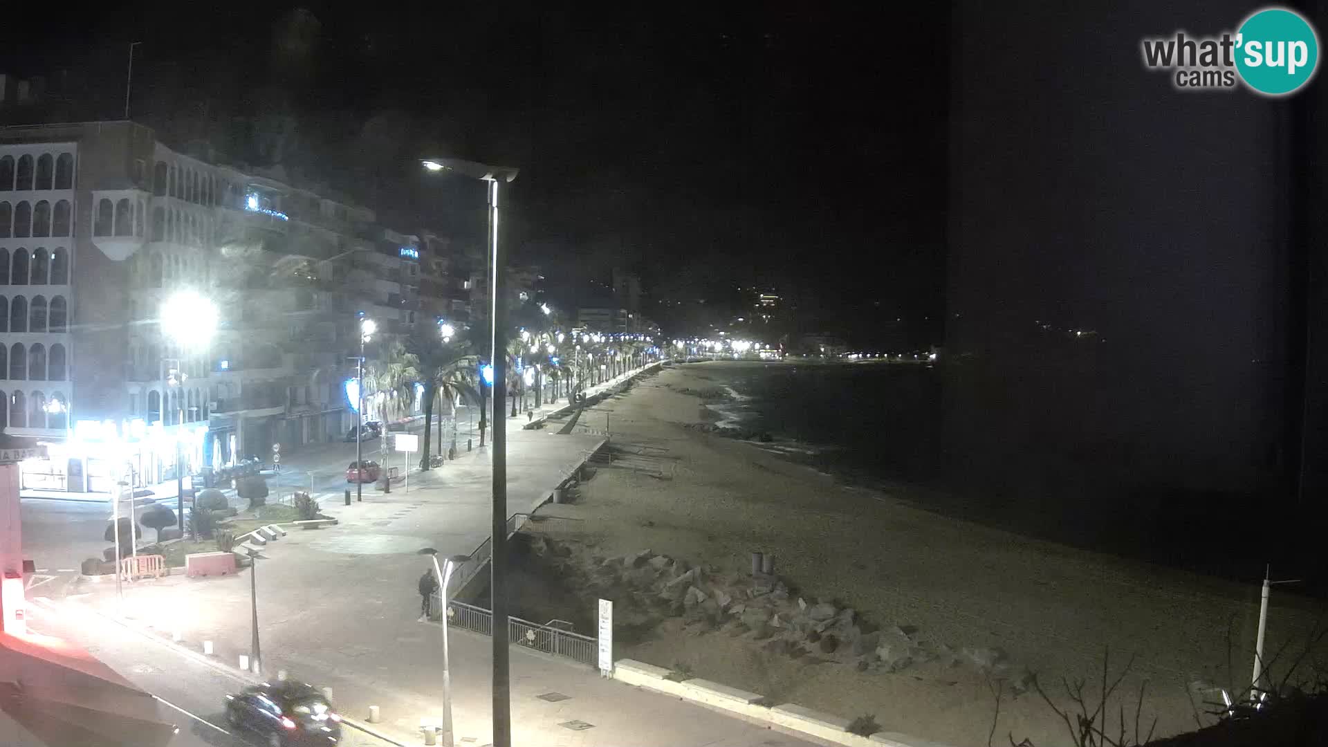 Webcam Lloret de Mar – the main beach – – Costa Brava – Spain