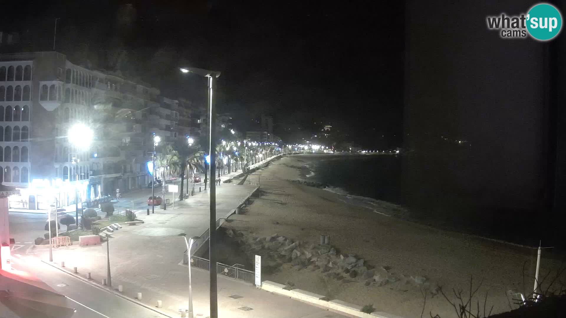 Webcam Lloret de Mar – the main beach – – Costa Brava – Spain