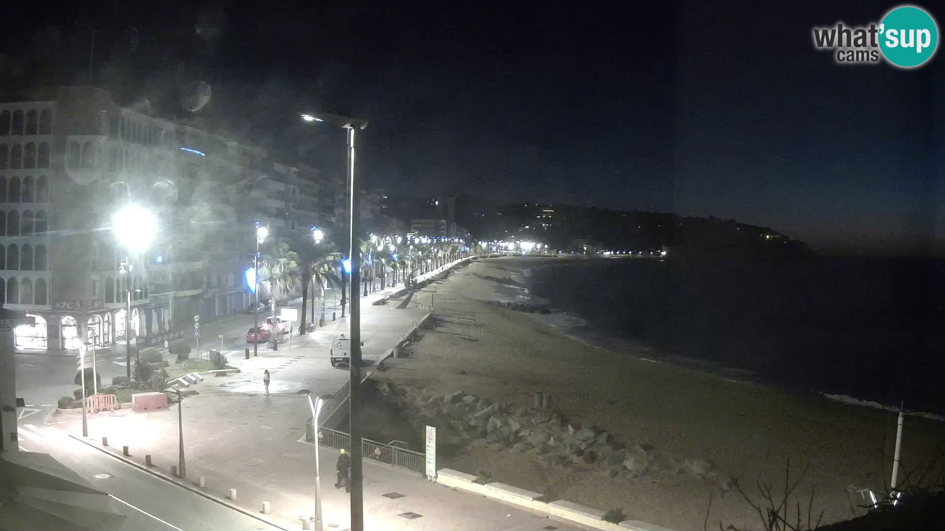 Webcam Lloret de Mar – the main beach – – Costa Brava – Spain