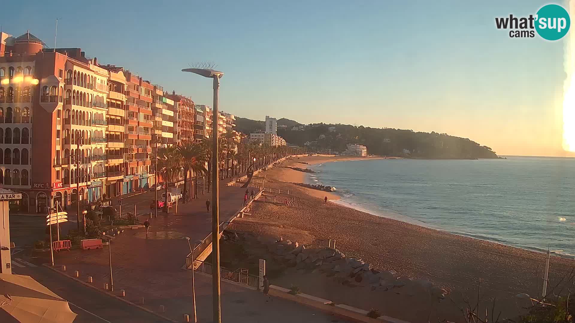 Webcam Lloret de Mar – Plage centrale