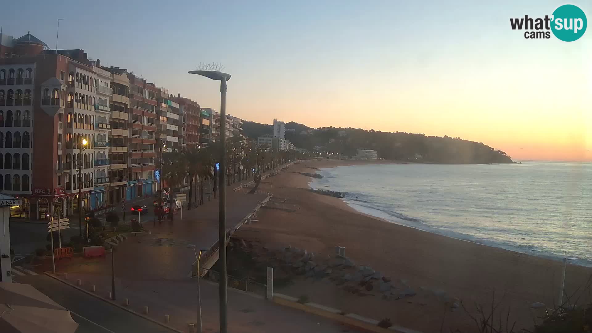 Webcam Lloret de Mar – Plage centrale