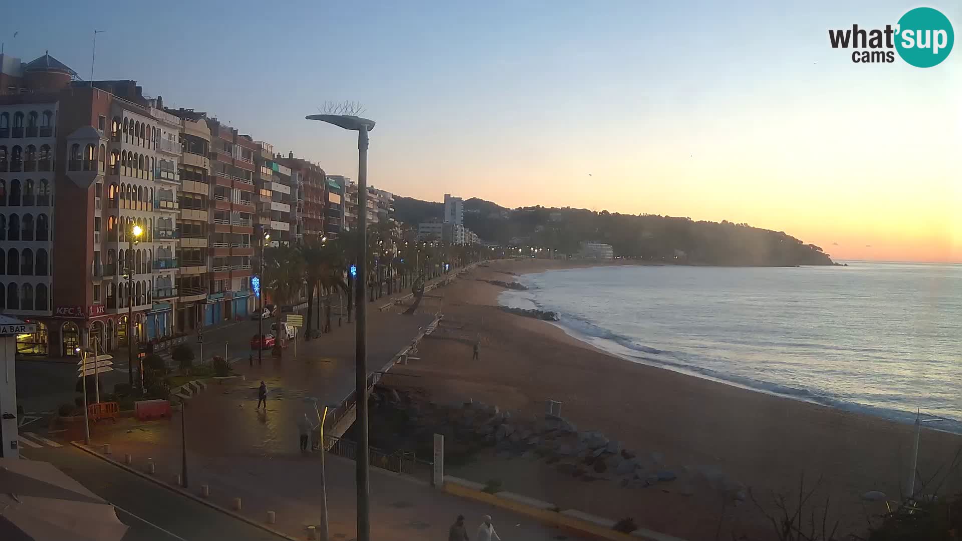 Webcam Lloret de Mar – the main beach – – Costa Brava – Spain