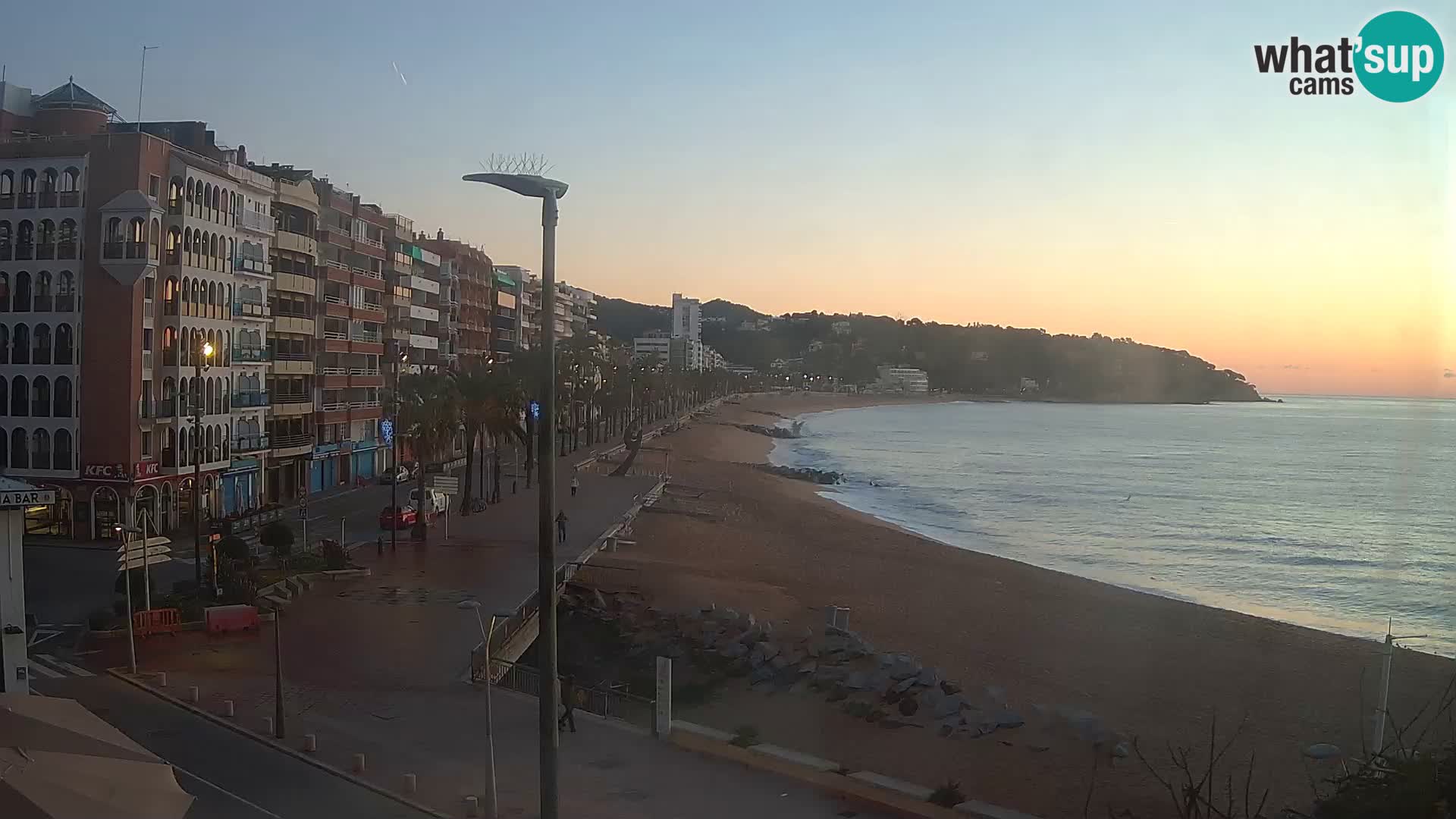 Webcam Lloret de Mar – Zentralen Strand