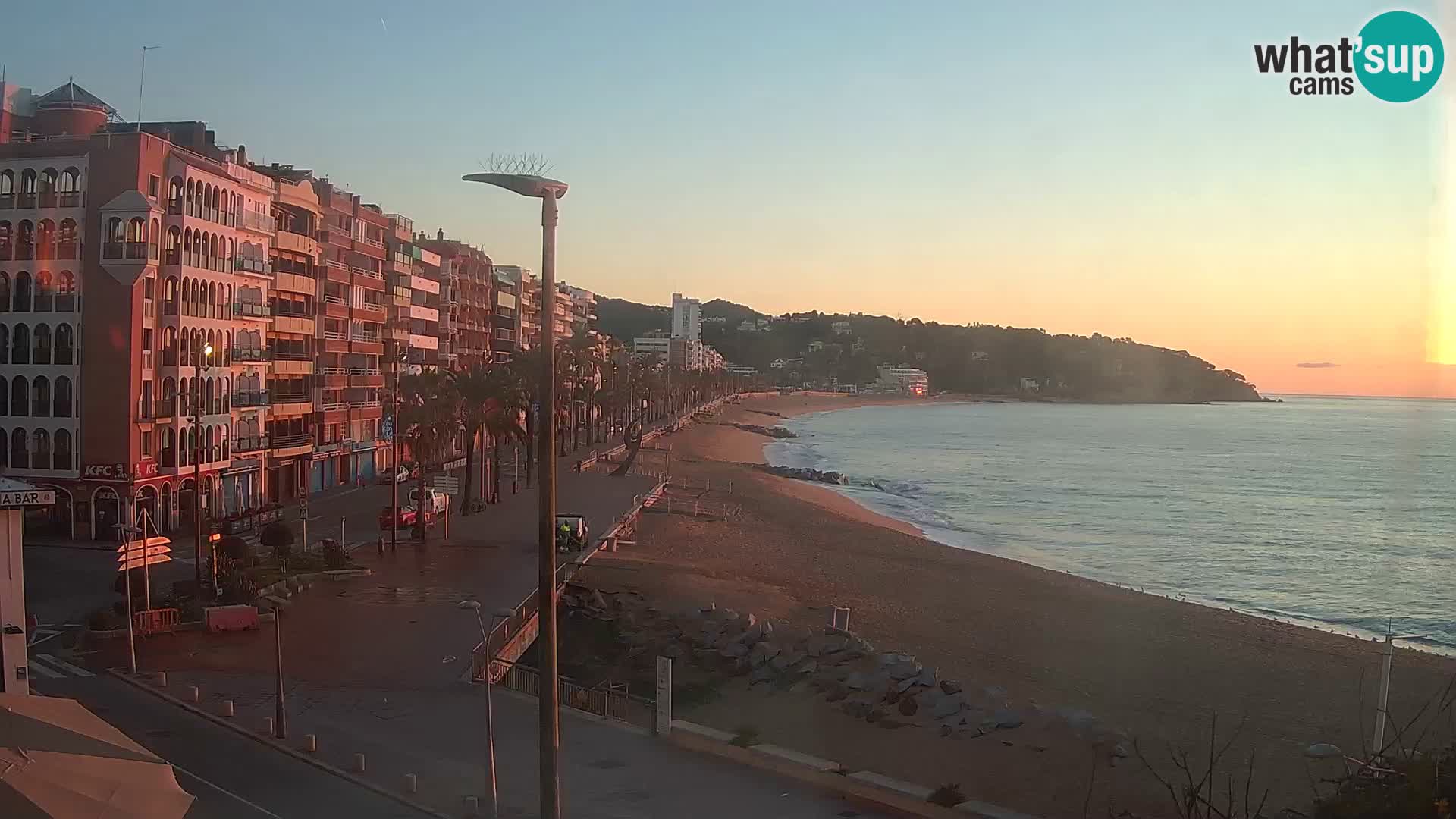 Webcam Lloret de Mar – Plage centrale