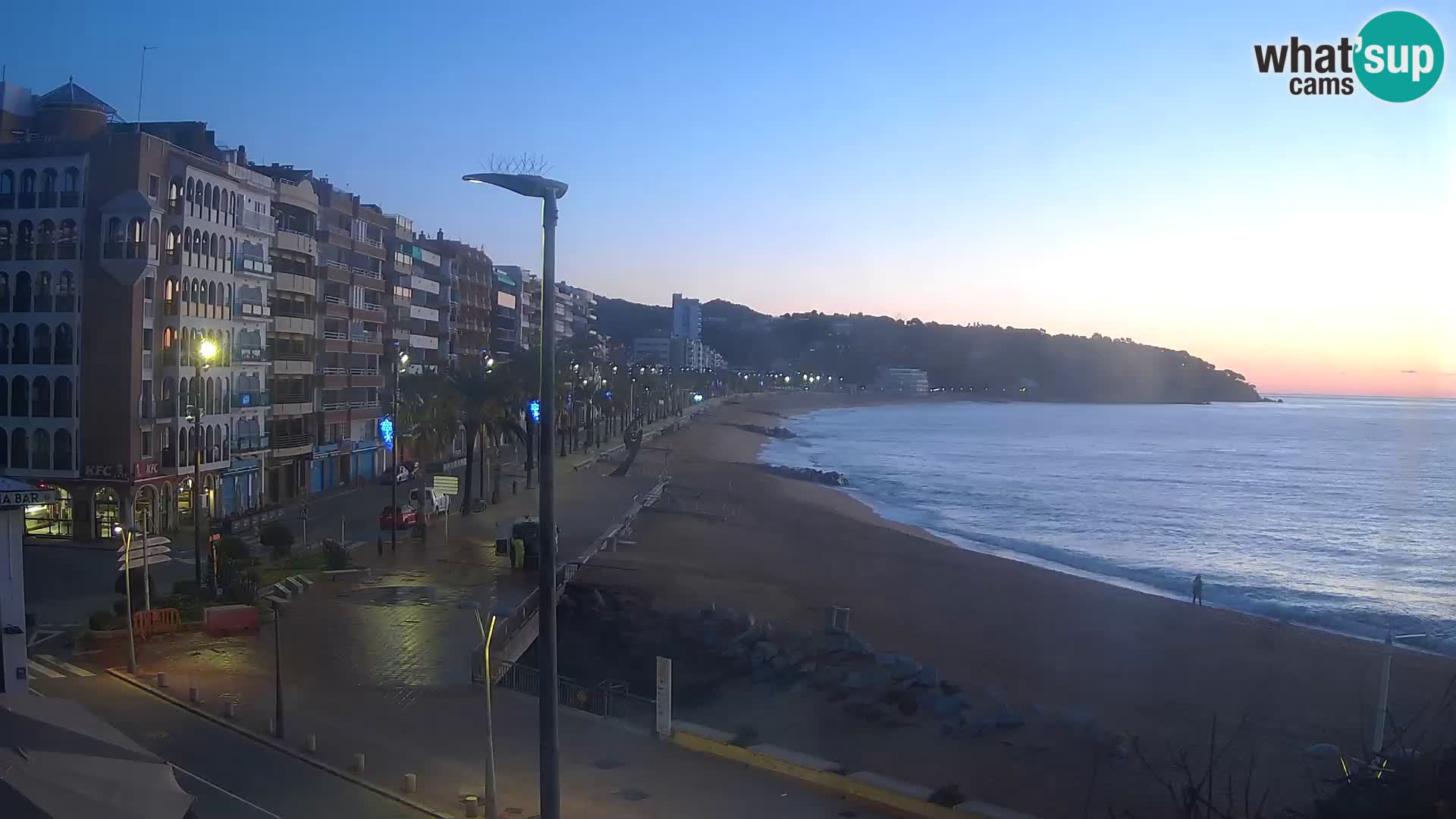 Webcam Live Lloret de Mar – La plage