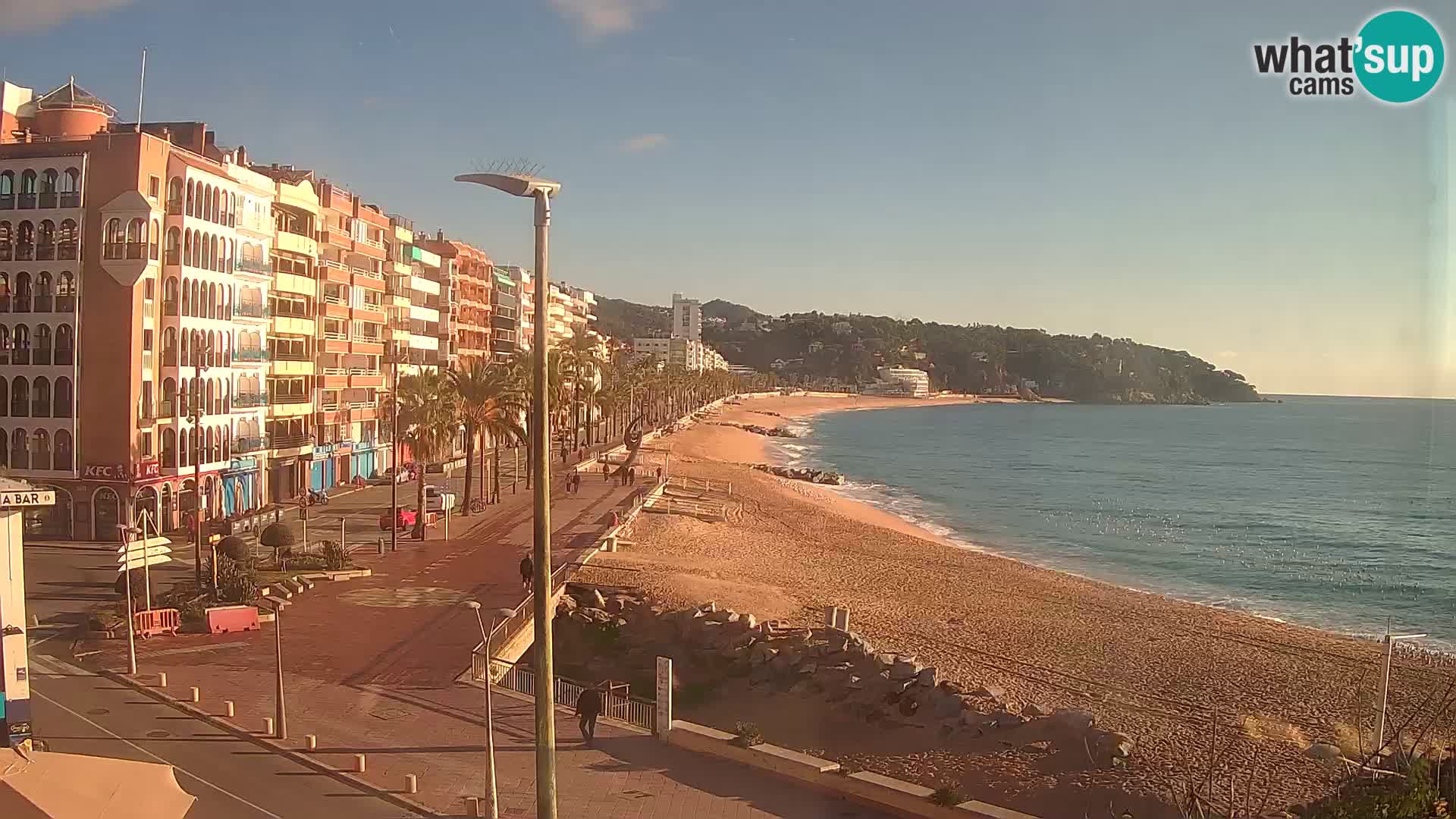 Webcam Lloret de Mar – Central beach