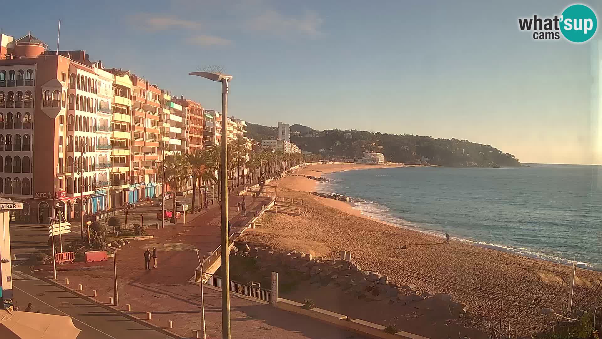 Webcam Lloret de Mar – Plage centrale