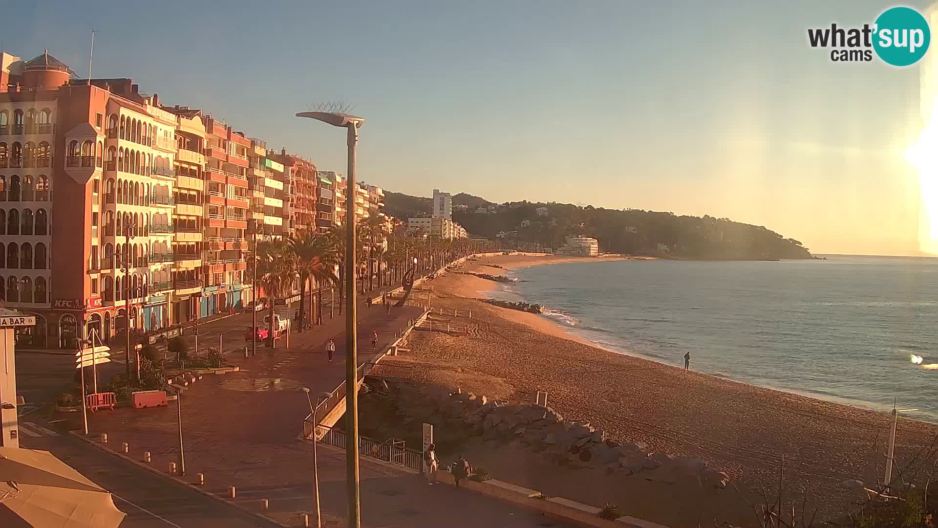 Webcam Lloret de Mar – Plage centrale