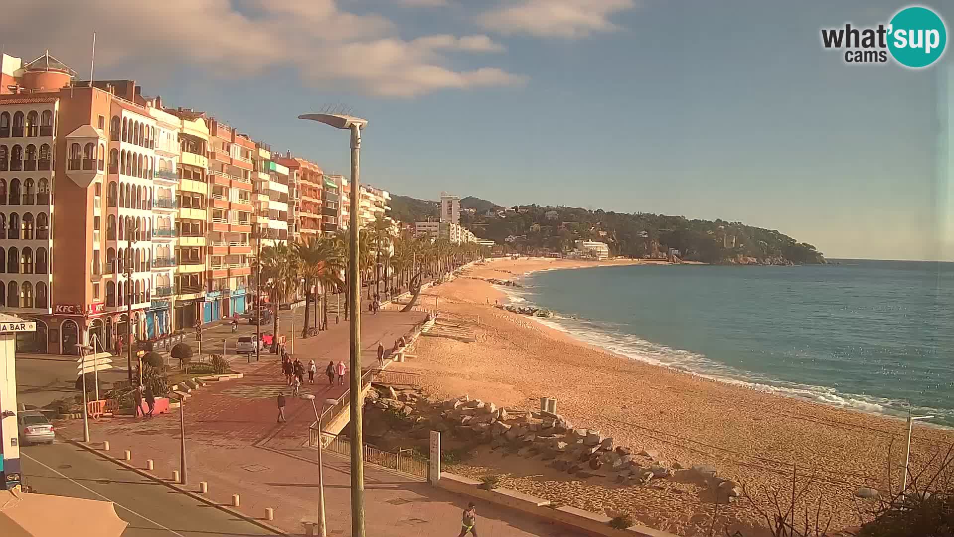 Webcam streaming Lloret de Mar – Plage