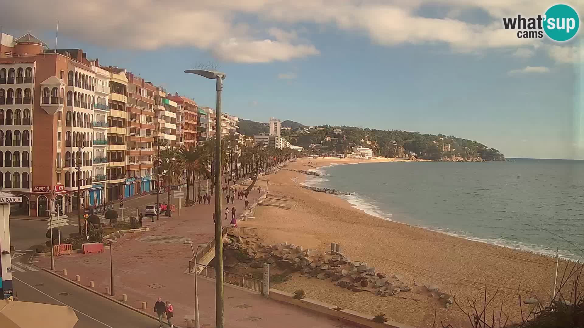 Webcam Lloret de Mar – the beach