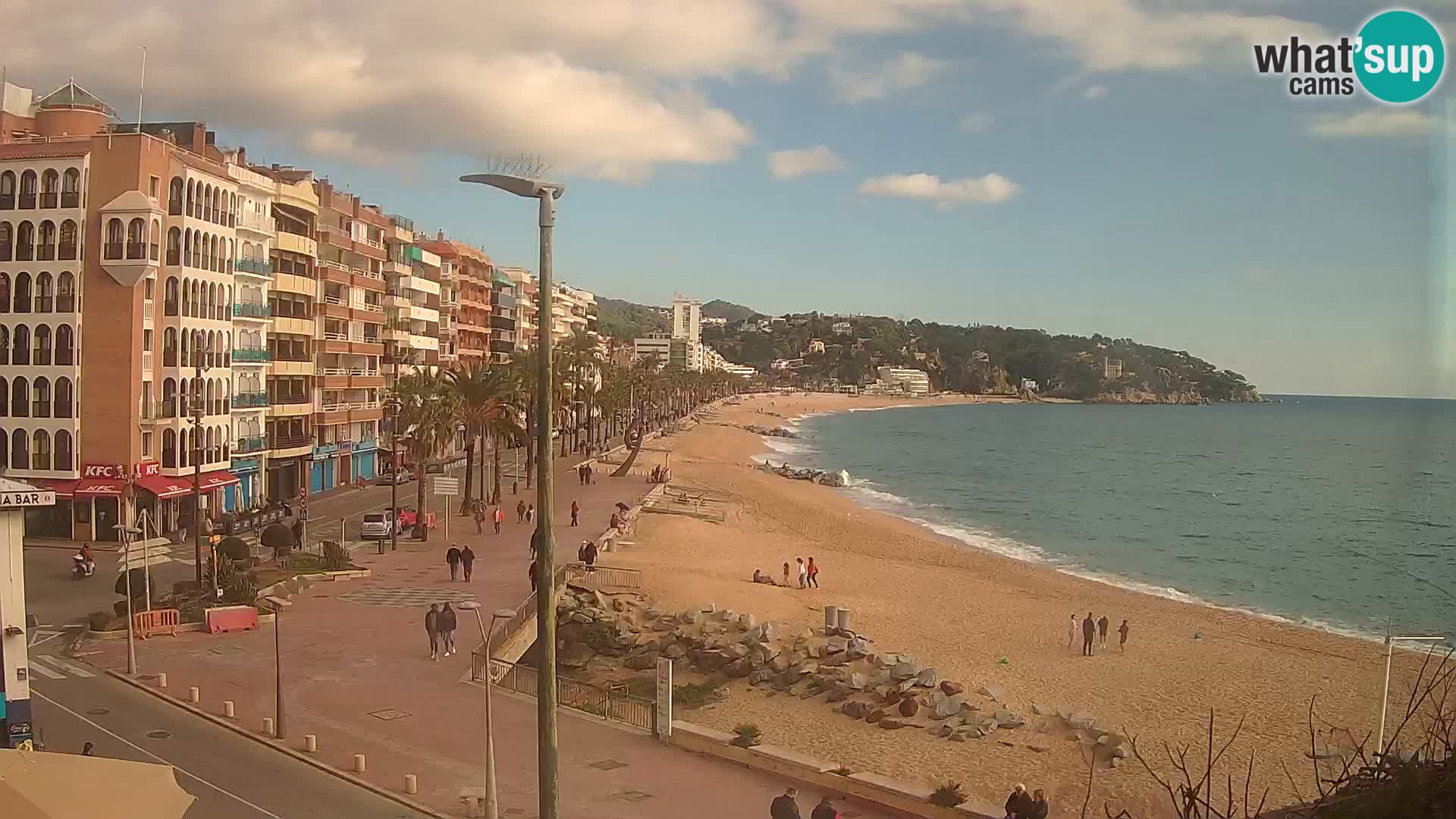 Webcam Lloret de Mar – Plage centrale