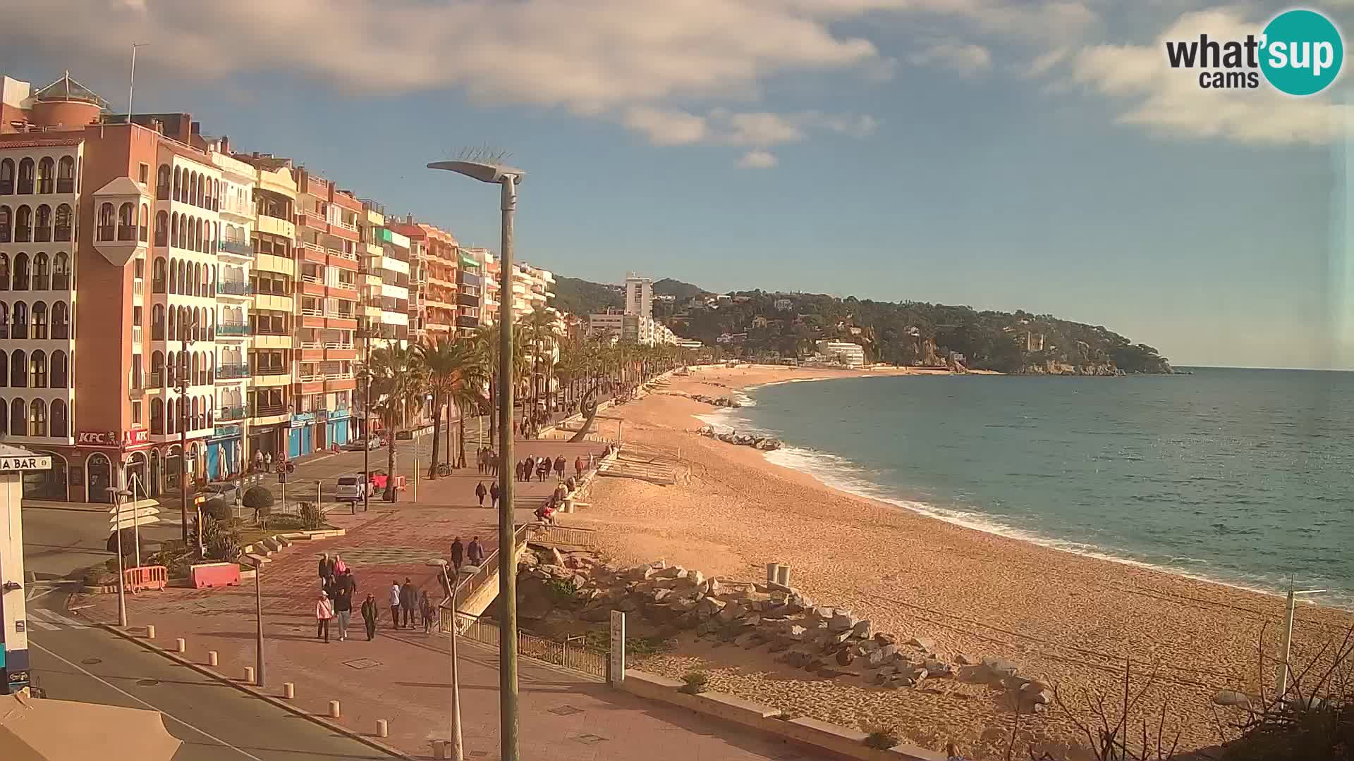 Webcam Lloret de Mar – Spiaggia centrale