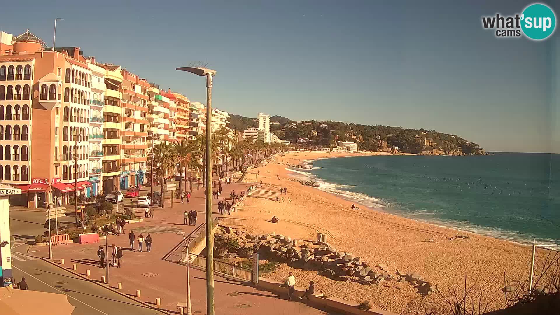 Webcam Lloret de Mar – the beach