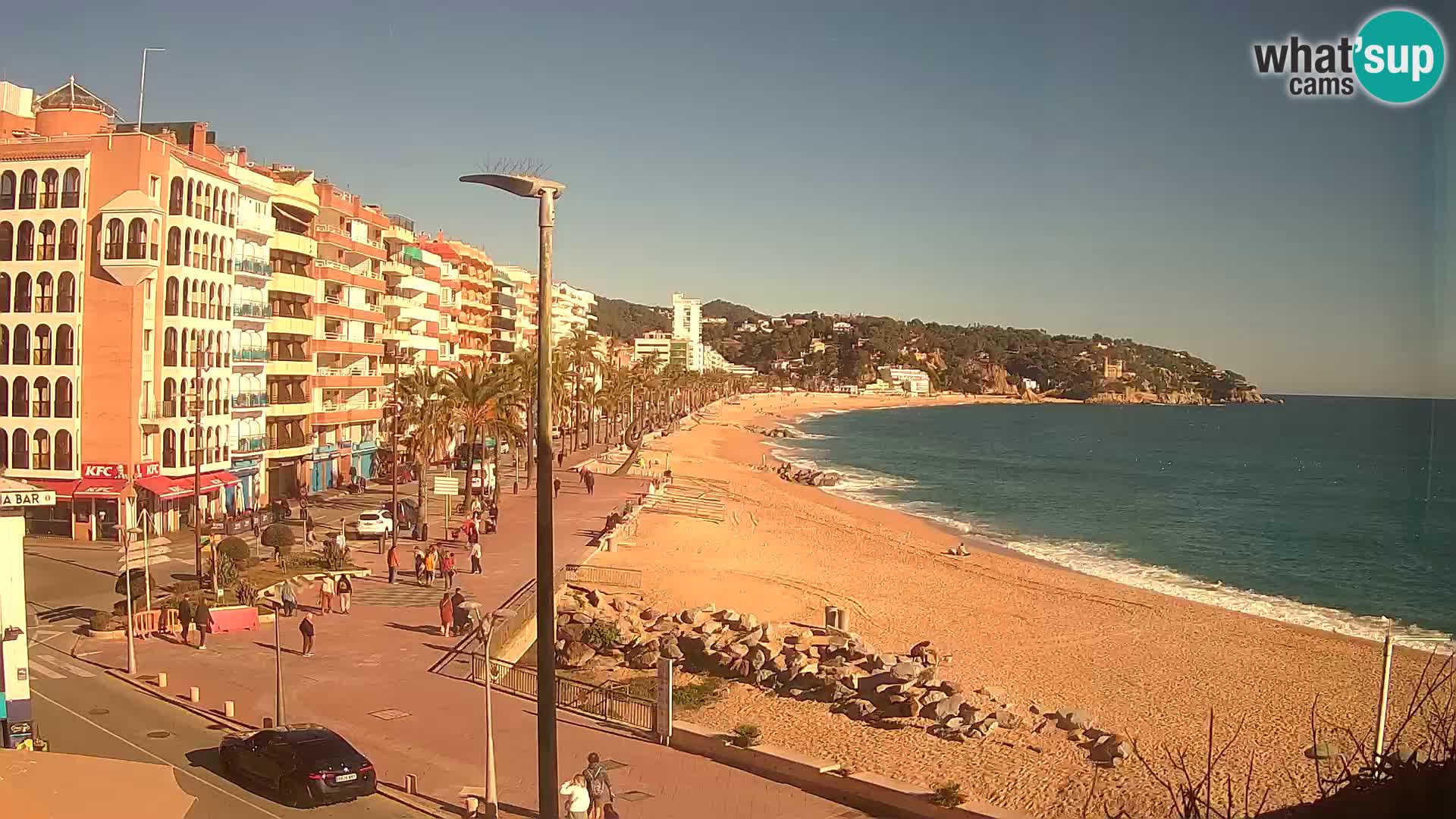 Webcam Lloret de Mar – Central beach