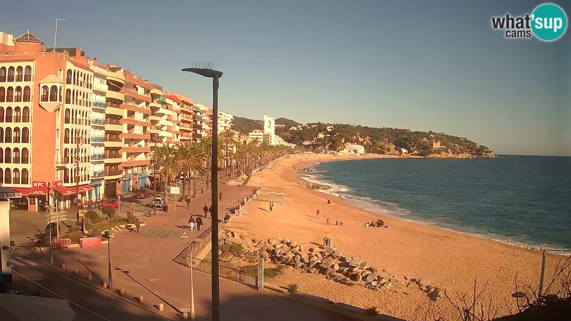 Webcam Lloret de Mar – the beach