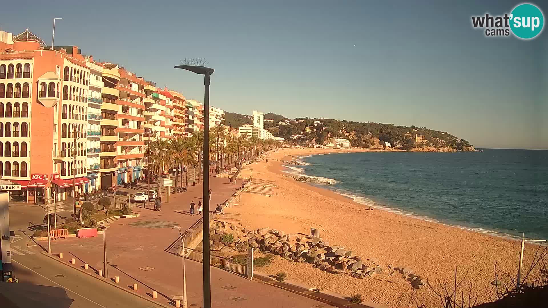 Webcam Lloret de Mar – the beach