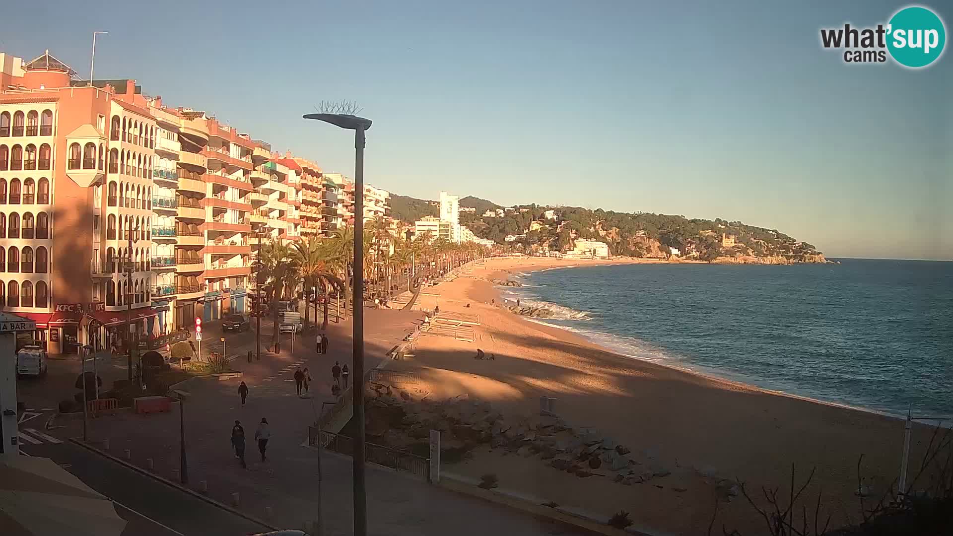 Webcam Lloret de Mar – the beach