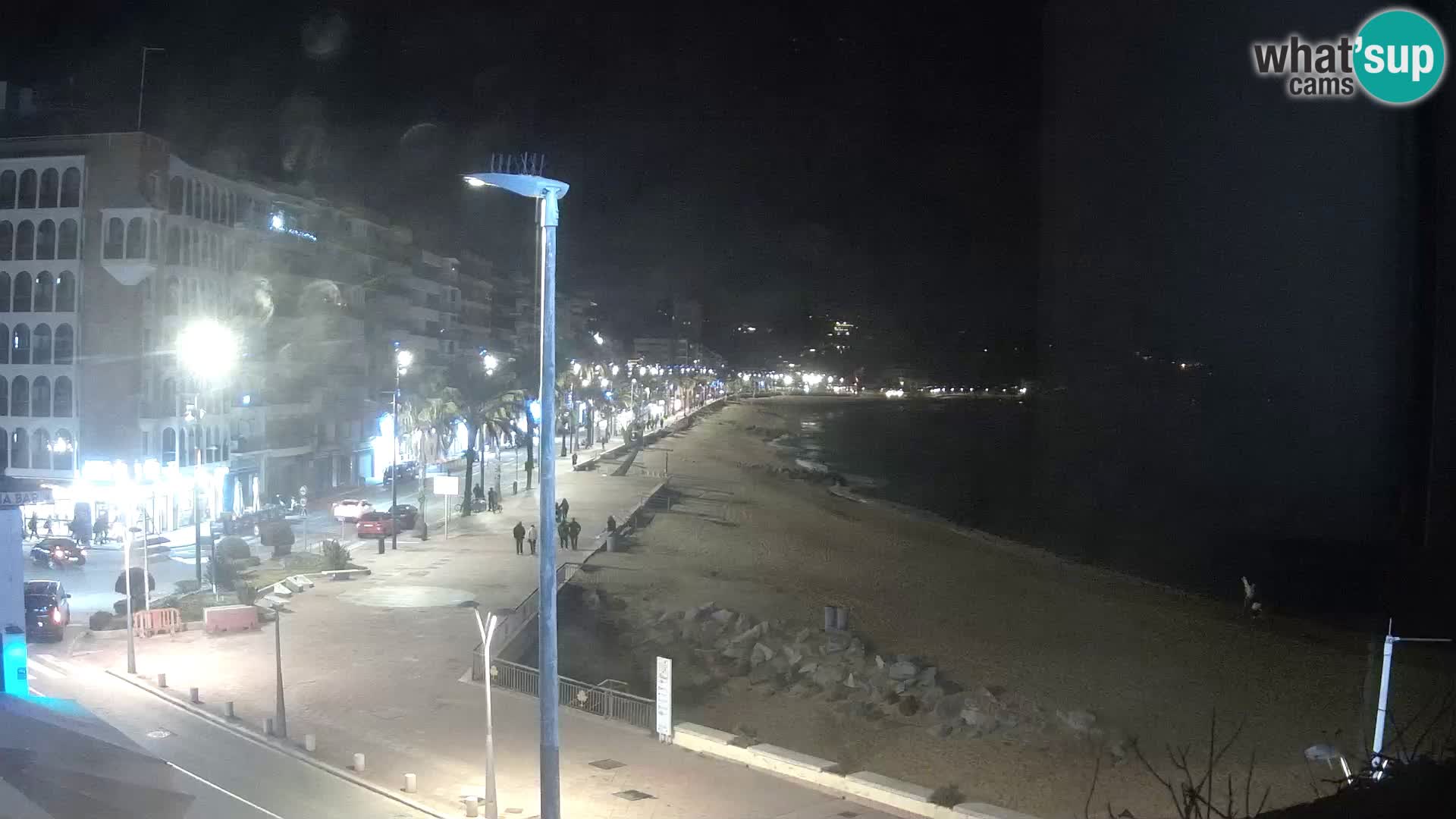 Webcam Lloret de Mar – the main beach – – Costa Brava – Spain