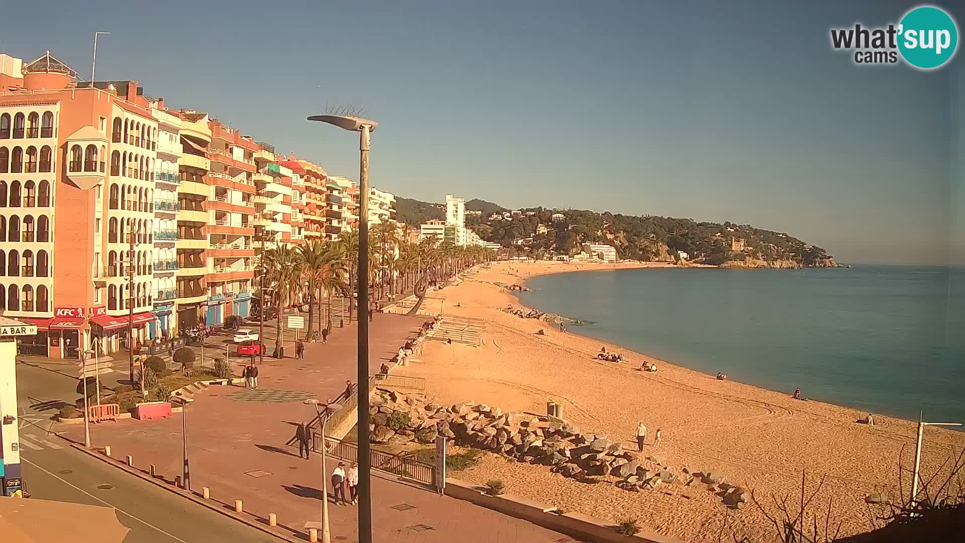 Webcam Lloret de Mar – the beach